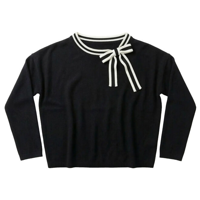 Sweater Cardiff Bow Tie Black