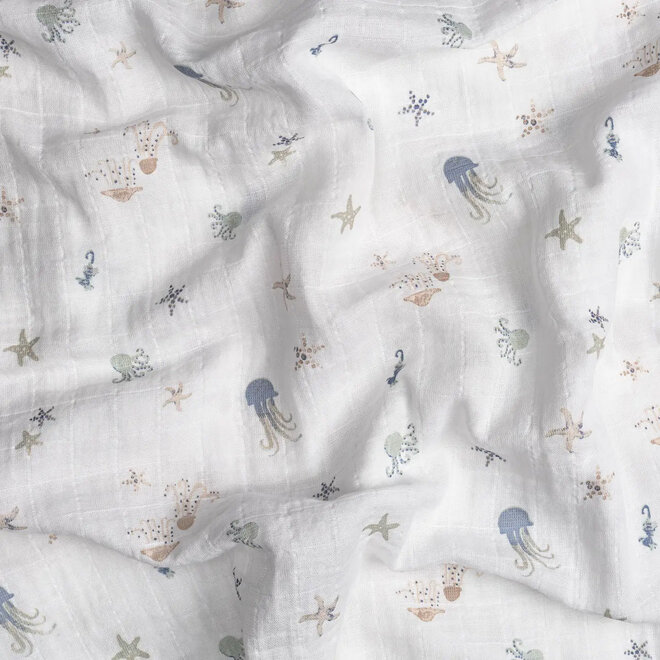 Swaddle Blanket Sea Life Set of 2