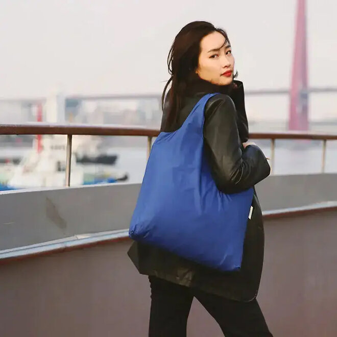 Reusable Nylon Bag Blue