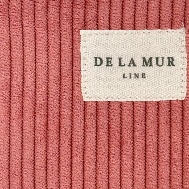 Coin Purse Corduroy Coral Pink