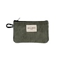 Coin Purse Corduroy Olive Green