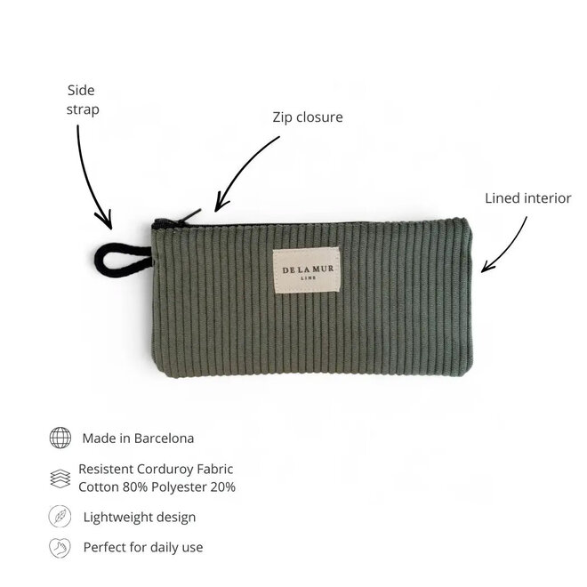 Eyewear Corduroy Tree Olive Green
