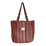 Tote Bag Jacquard Red & Pink