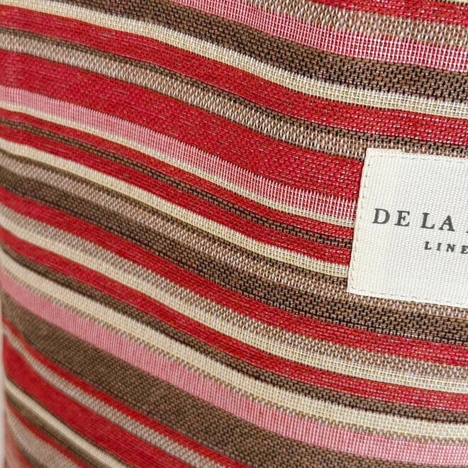 Tote Bag Jacquard Red & Pink