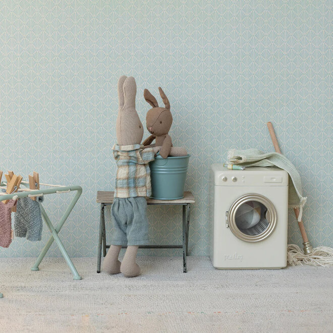 Mouse Bucket & Mop Light Blue