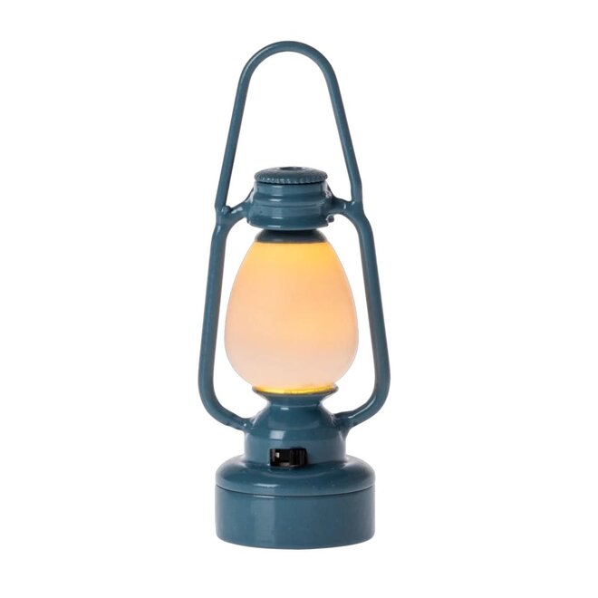Mouse Vintage Lantern Blue