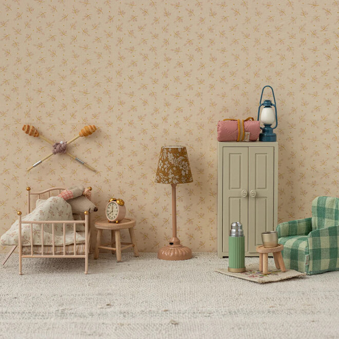 Mouse Vintage Lantern Blue