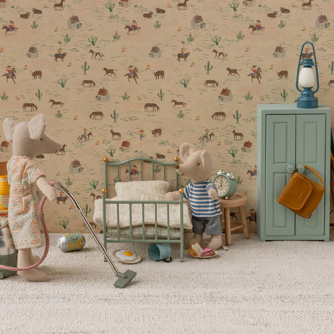 Mouse Vintage Single Bed Mint
