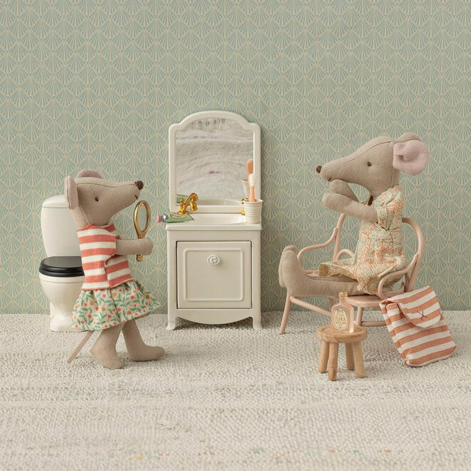 Mouse Sink Dresser Off White