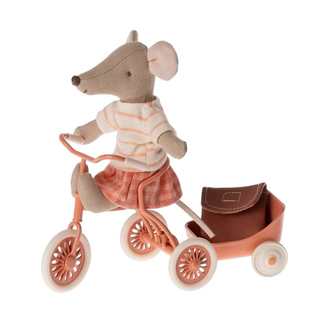 Mouse Big Sister Tricycle Coral