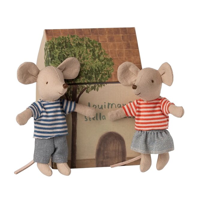 Mice Little Brother & Sister LouiMax and Stella