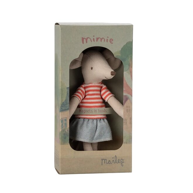 Mouse Big Sister Red Stripes