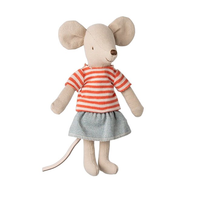Mouse Big Sister Red Stripes