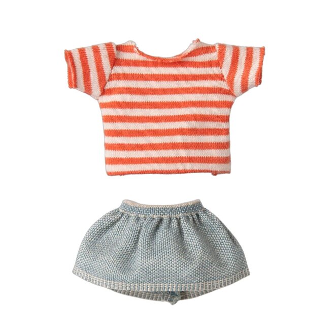 Mouse Big Sister Red Stripes