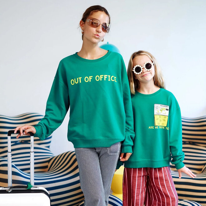 Pullover Out of Office Green