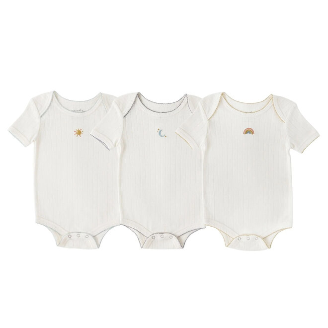 One Piece Pointelle Skies Set of 3