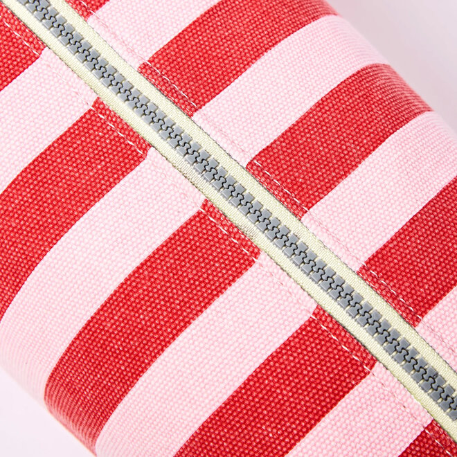Wash Bag Mayfair Strawberry Stripe Small