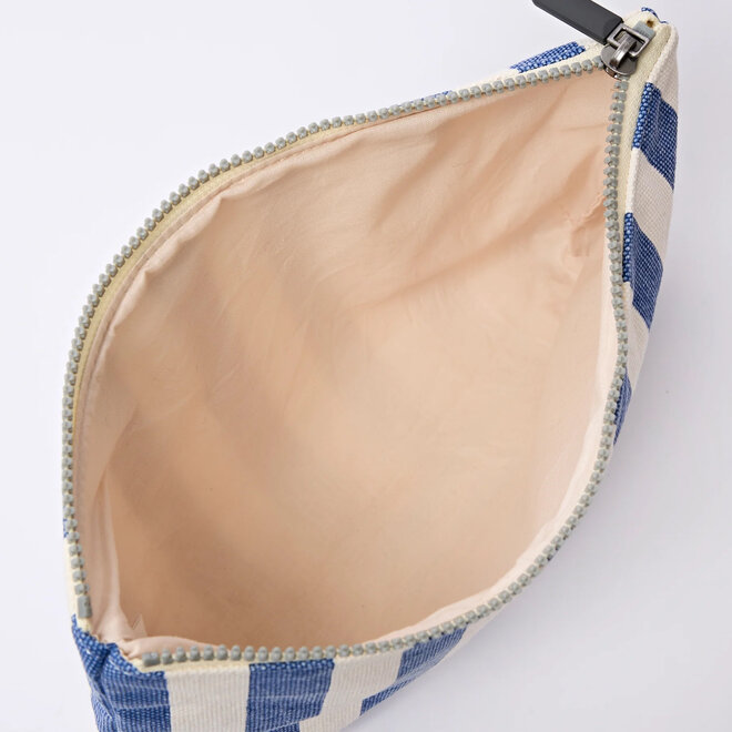 Pouch Maida Vale Denim Stripe Medium