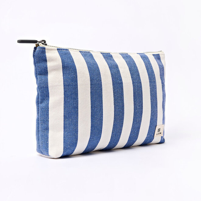 Pouch Maida Vale Denim Stripe Medium