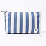 Pouch Maida Vale Denim Stripe Medium