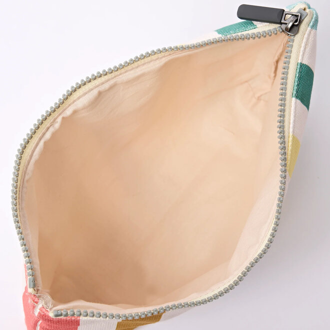 Pouch Maida Vale Faded Multi Stripe Medium