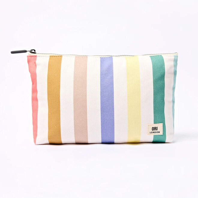 Pouch Maida Vale Faded Multi Stripe Medium
