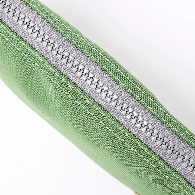 Carnaby Wallet Medium Artichoke with Wrist Strap