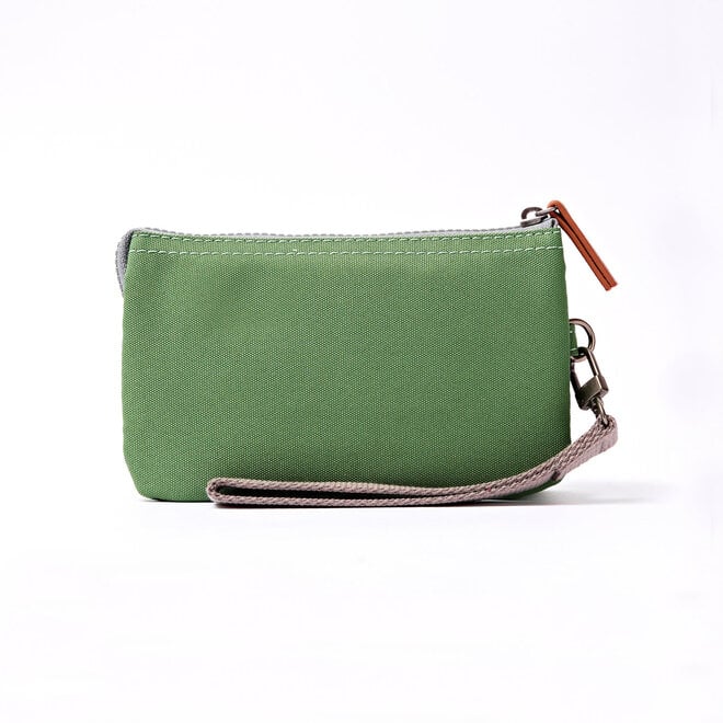 Carnaby Wallet Medium Artichoke with Wrist Strap