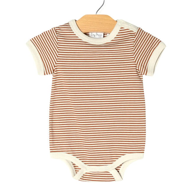 Bodysuit Toffee Stripe