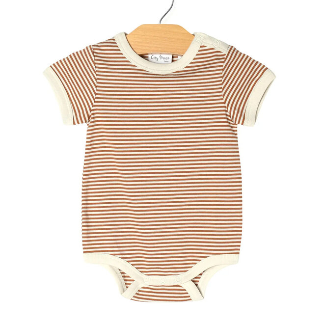 Bodysuit Toffee Stripe