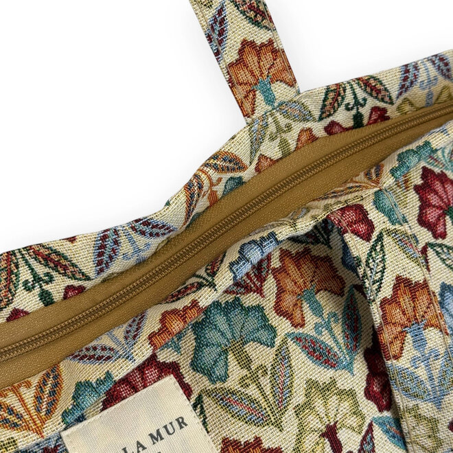 Zippered Bag Flora Large