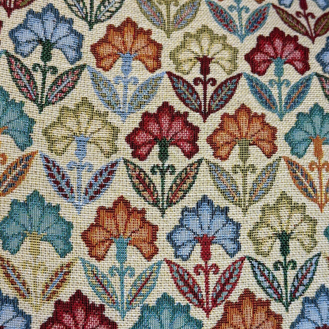 Zippered Bag Flora Large