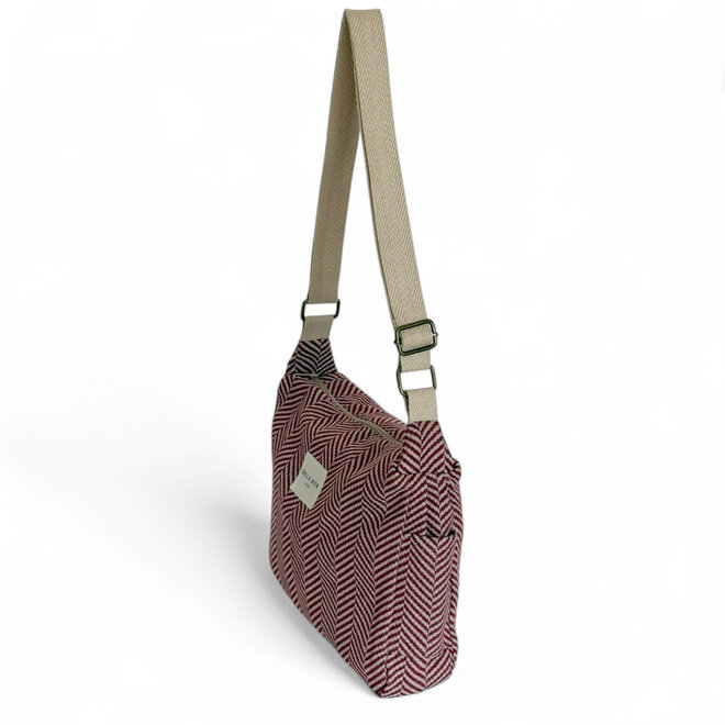 Handbag Herringbone Jacquard Small