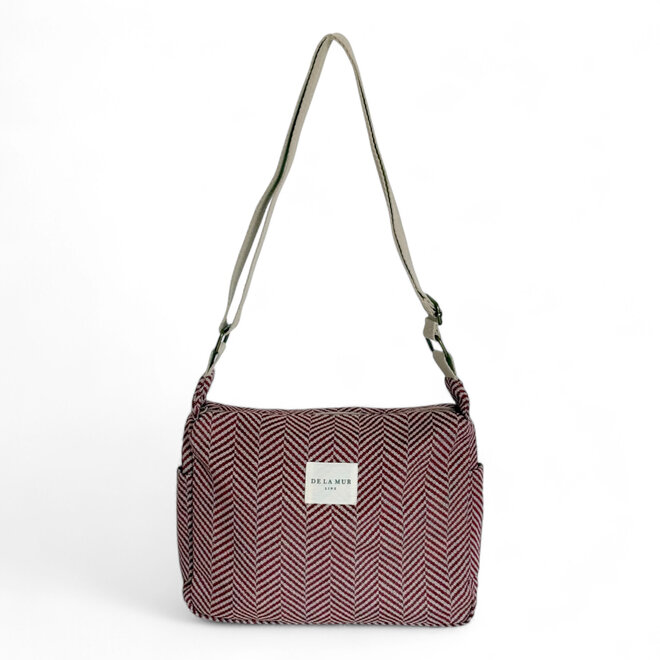 Handbag Herringbone Jacquard Small