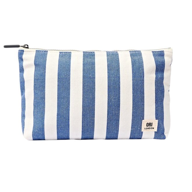 Pouch Maida Vale Denim Stripe Medium