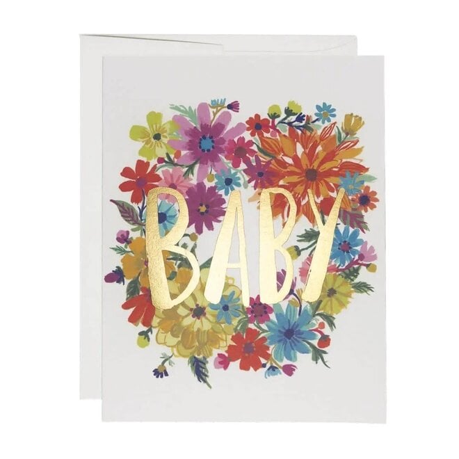 Card Baby Wreath