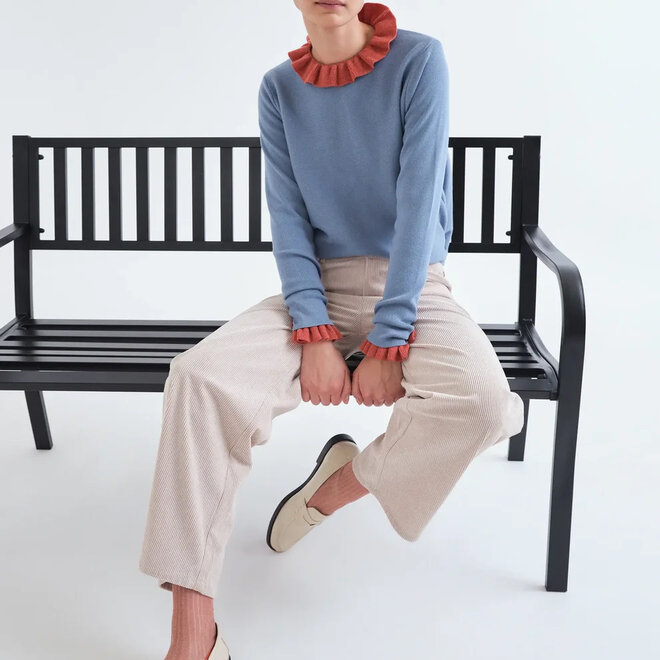 Trousers Corduroy Off White