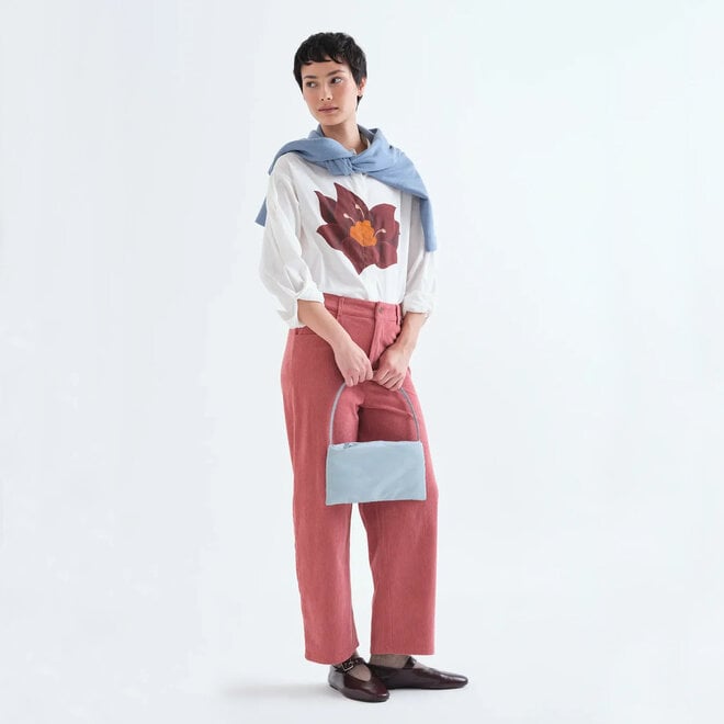 Trousers Corduroy Pink