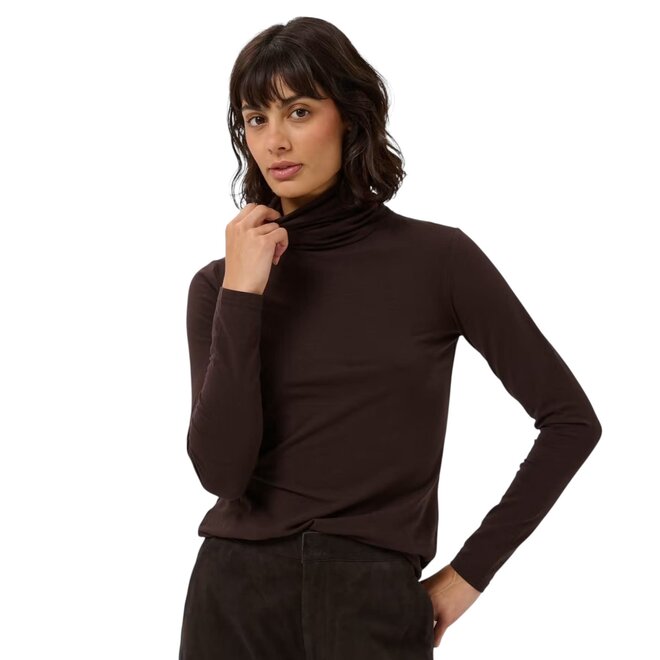 Turtleneck Top Efinas Brown