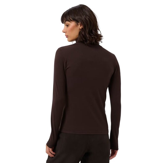 Turtleneck Top Efinas Brown