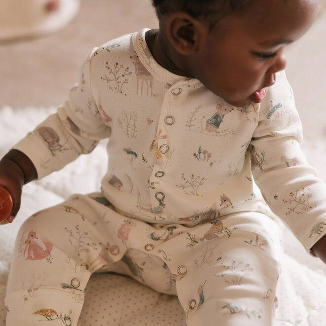 Pocket Romper Henley Forest Fable
