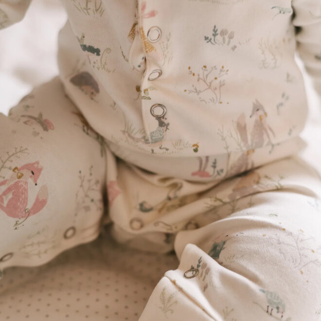 Pocket Romper Henley Forest Fable