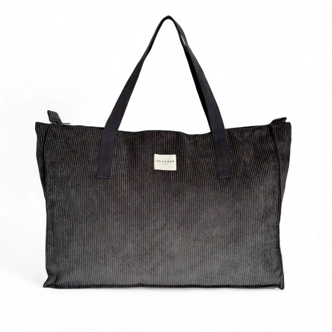 Weekender Bag Corduroy Charcoal