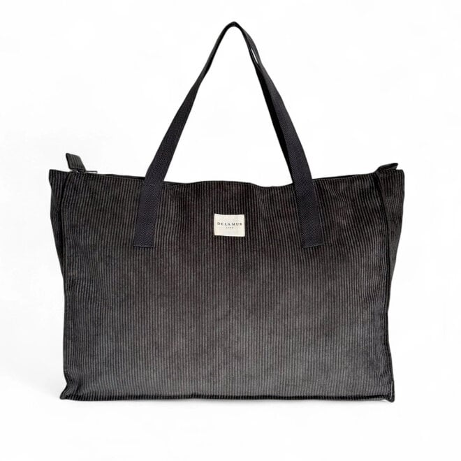 Weekender Bag Corduroy Charcoal