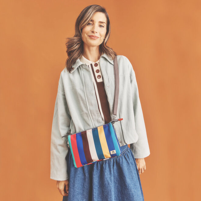 Crossbody Bag Carnaby Wide Multi Stripe XL