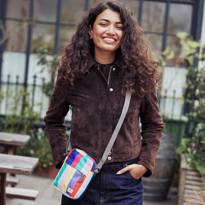 Crossbody Bag Bond Wide Multi Stripe