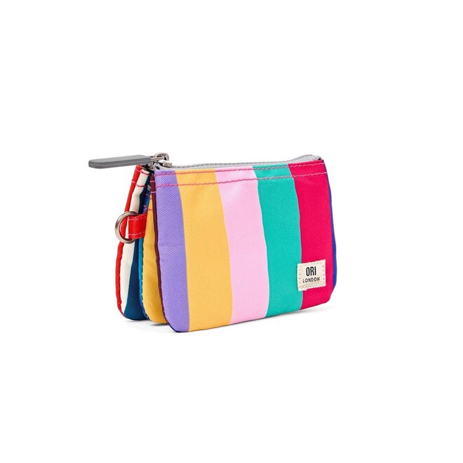 Carnaby Wallet Wide Multi Stripe Small