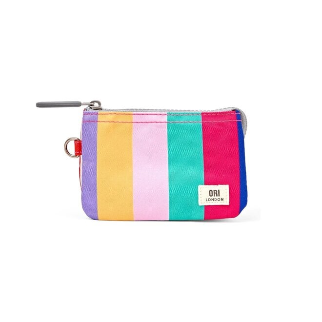 Carnaby Wallet Wide Multi Stripe Small