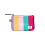 Carnaby Wallet Wide Multi Stripe Small