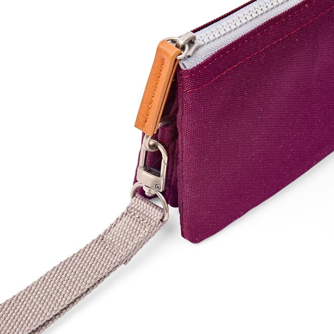 Carnaby Wallet Medium Cherry Lacquer with Wrist Strap